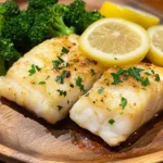 Baked Cod with Lemon and Garlic