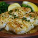 Baked Cod with Lemon and Garlic