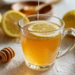 Natural Mounjaro recipe for weight loss served with lemon and fresh ginger