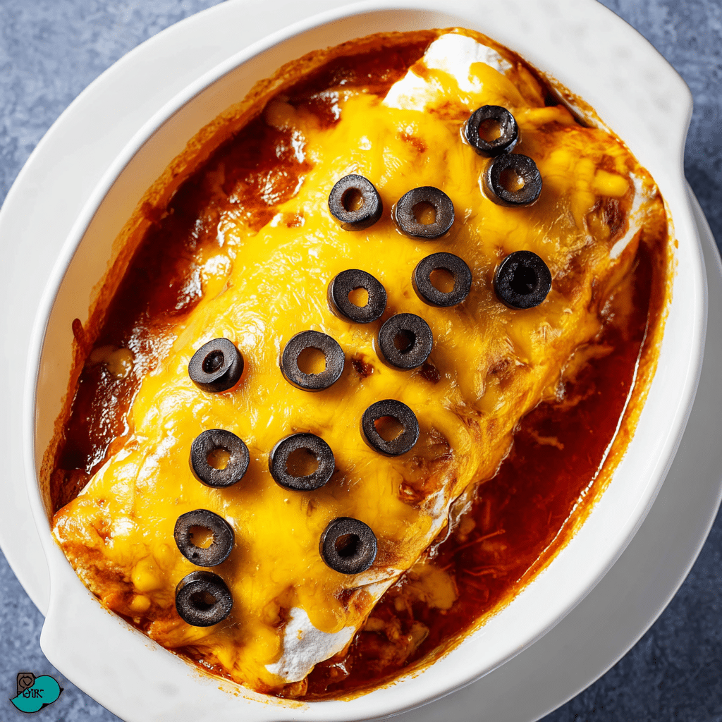 Taco Bell Enchirito Recipe: Irresistible, Easy Copycat You’ll Absolutely Love 8 Taco Bell Enchirito recipe with melted cheddar and olives