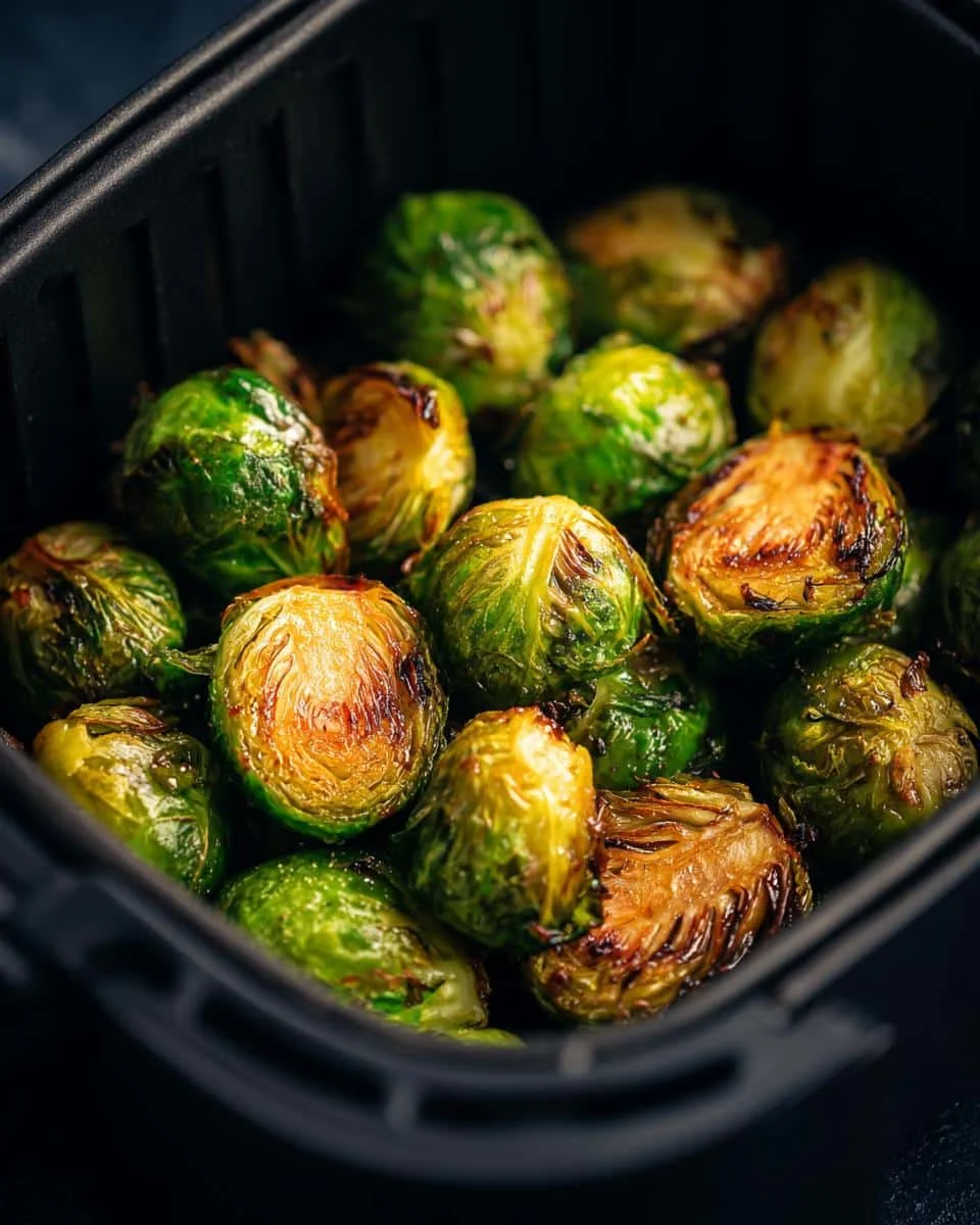 Air Fryer Brussels Sprouts with Balsamic Glaze - Other 4
