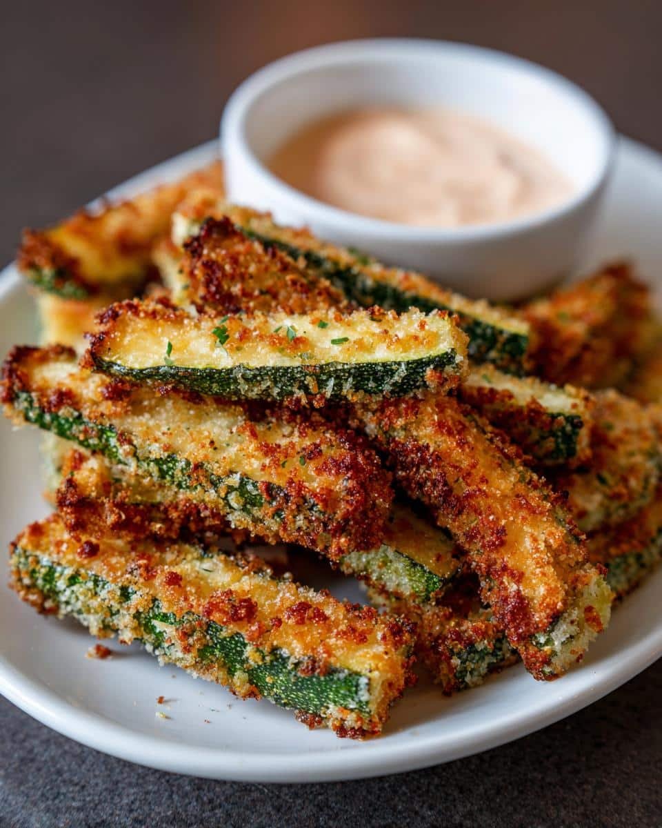 Air Fryer Parmesan Zucchini Fries: 1 Delectable Dish 6 Air Fryer Parmesan Zucchini Fries - Other 1