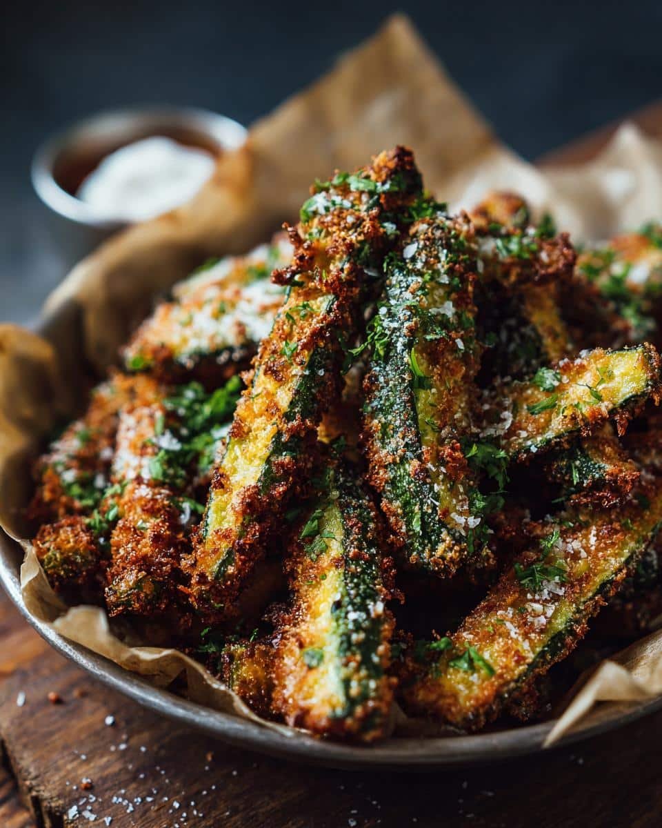 Air Fryer Parmesan Zucchini Fries: 1 Delectable Dish 8 Air Fryer Parmesan Zucchini Fries - Other 3