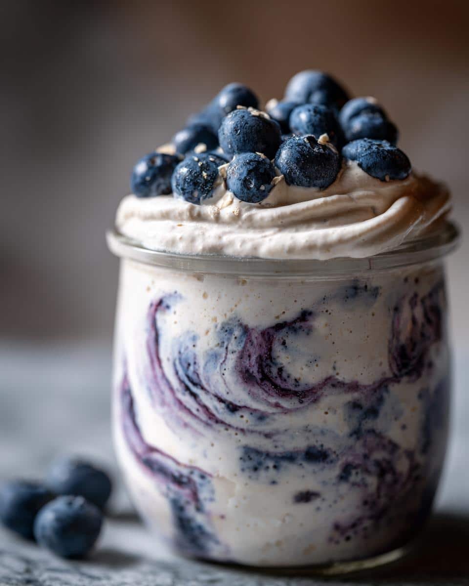 Dreamy Blueberry Cheesecake Overnight Oats Recipe 7 Blueberry Cheesecake Overnight Oats - Other 2