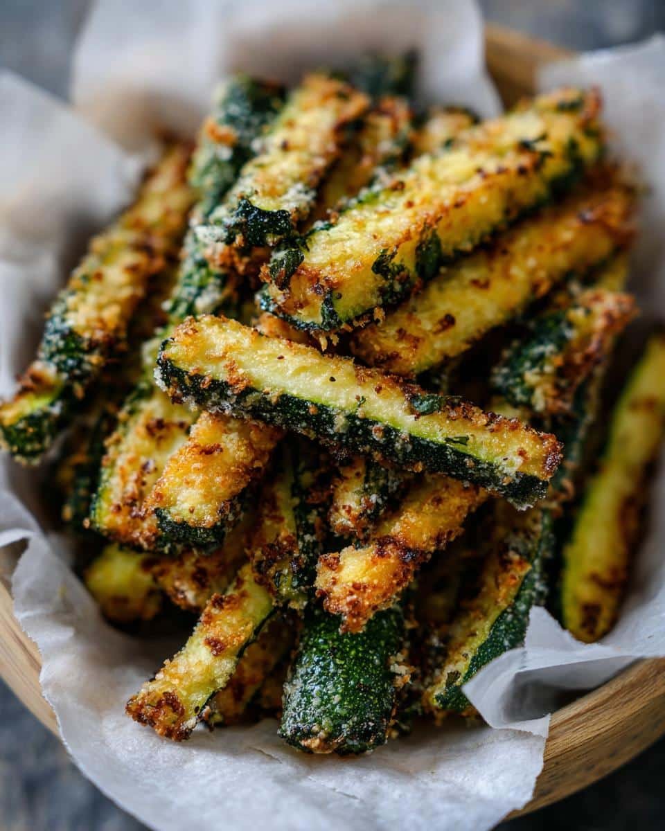 Crispy Garlic Parmesan Zucchini Fries - Other 4