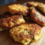Crispy Zucchini Fritters - Featured