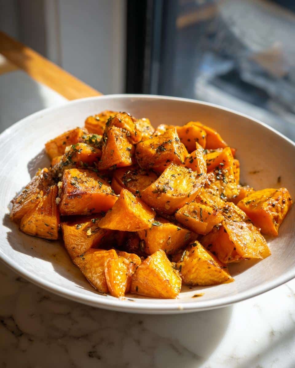 Garlic Roasted Sweet Potatoes - Other 1