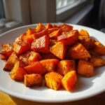 Garlic Roasted Sweet Potatoes - Tasty