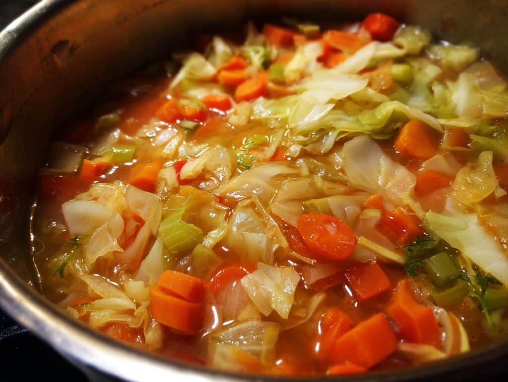 Healthy Cabbage Soup - Featured