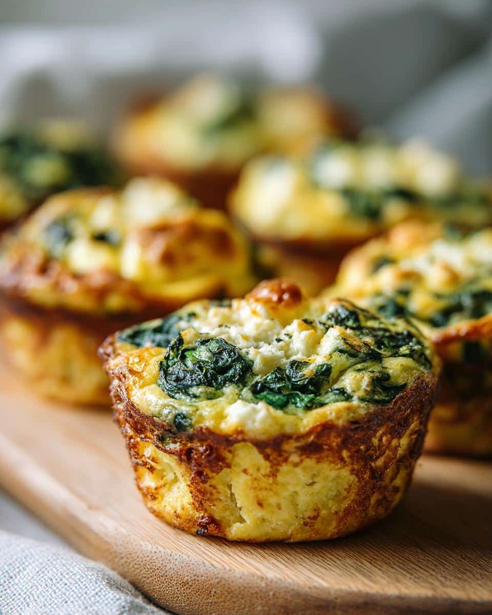 Healthy Egg Muffins with Spinach and Feta - Other 2