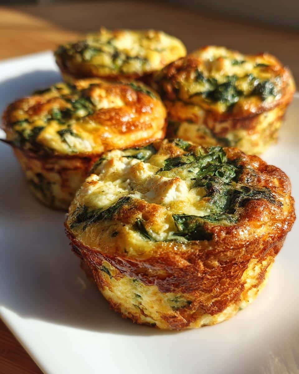 Healthy Egg Muffins with Spinach and Feta - Other 3