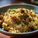 High-Protein Quinoa Salad with Lemon Dressing - Featured