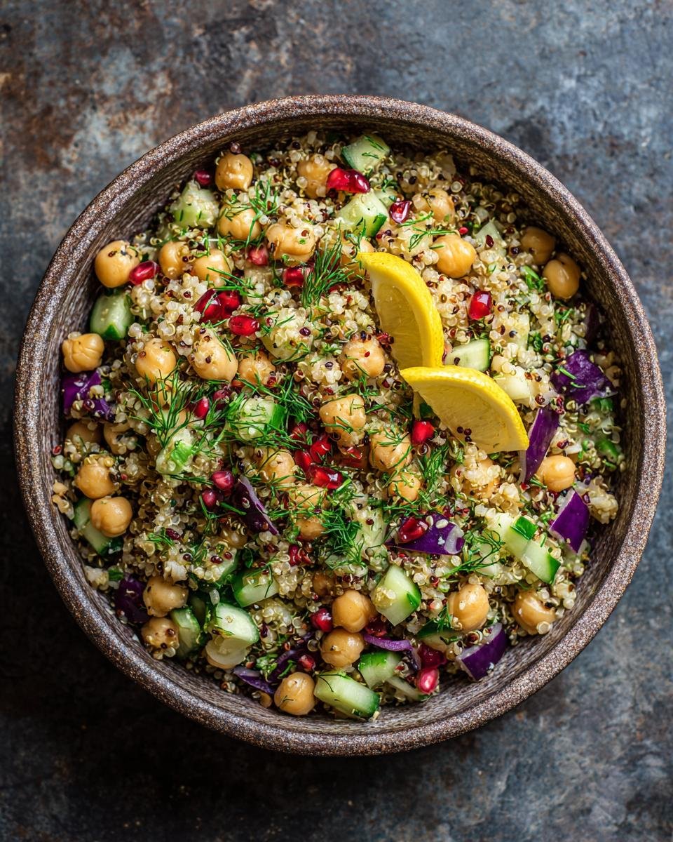 High-Protein Quinoa Salad: Ditch 2 Unwanted Pounds 9 High-Protein Quinoa Salad with Lemon Dressing - Other 4