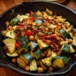 Zucchini and Chickpea Skillet - Featured