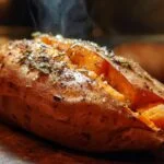 baked sweet potato - Featured