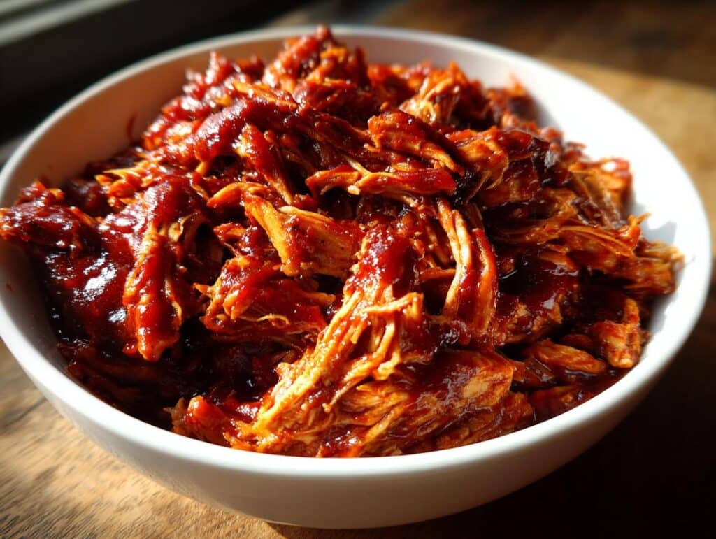 bbq chicken crockpot - Featured