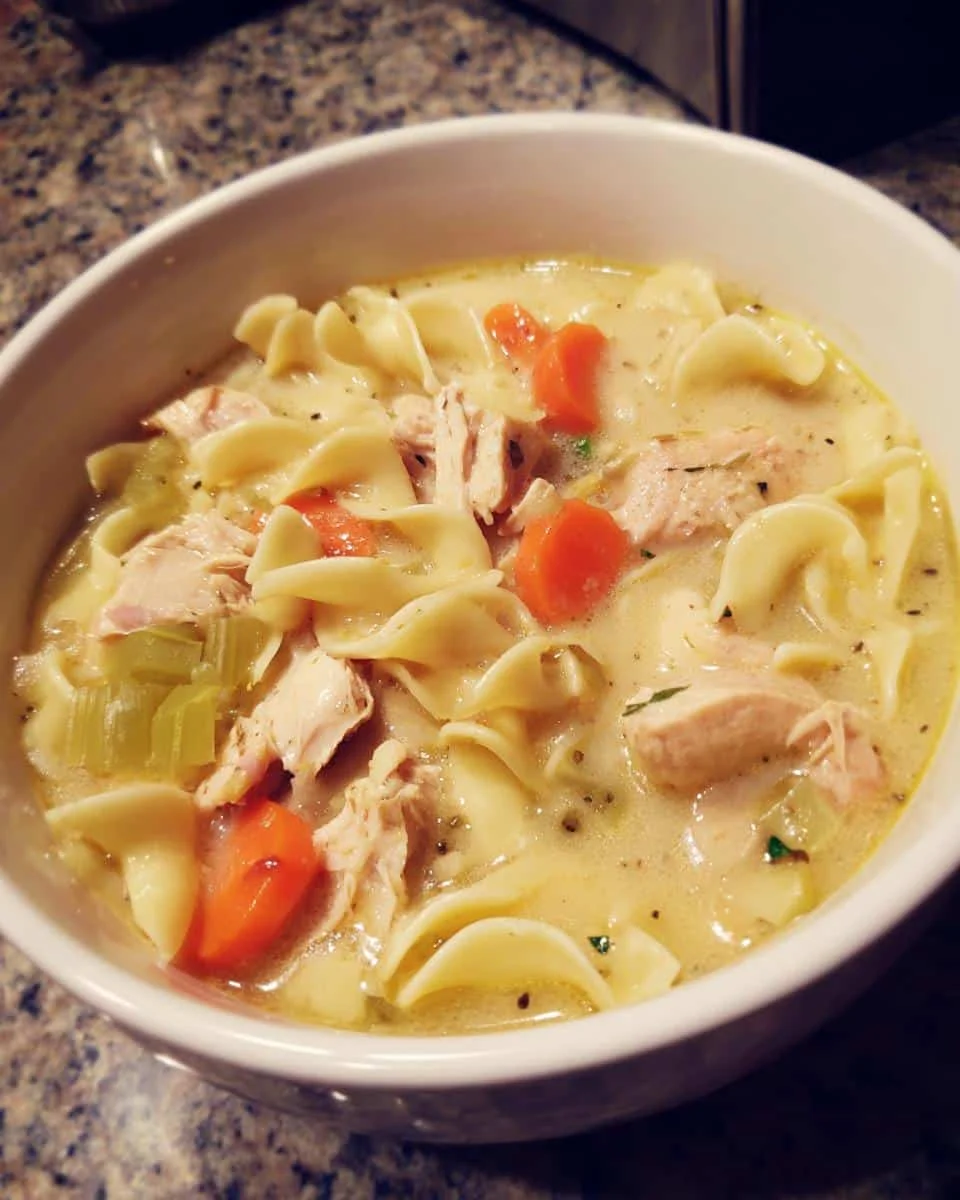 creamy chicken noodle soup - Other 1
