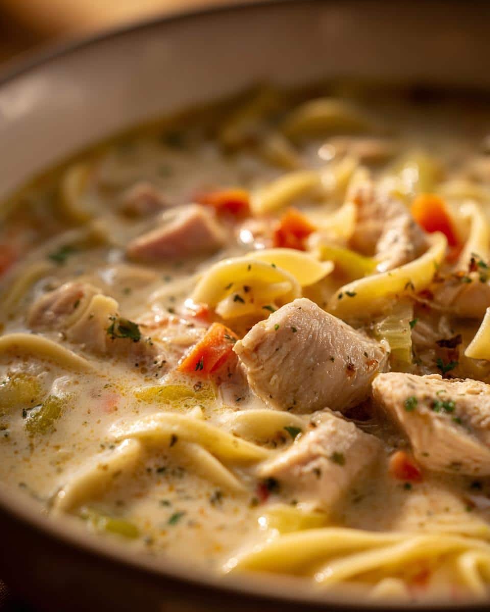 creamy chicken noodle soup - Other 3