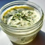 homemade ranch dressing - Featured