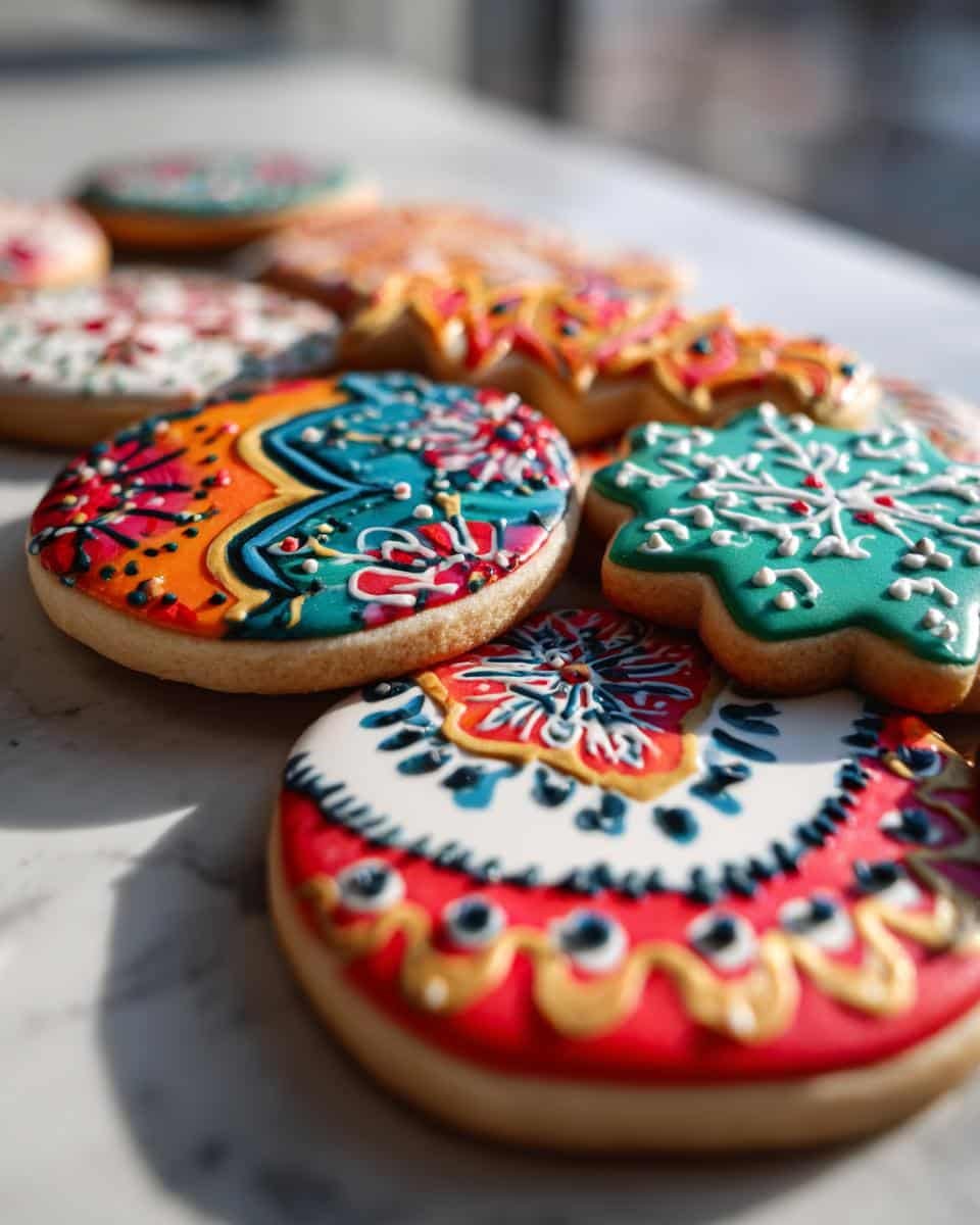 Perfect Royal Icing Christmas Cookies: 15 Min Magic 9 royal icing christmas cookies - Other 4