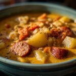 sausage potato soup - Featured