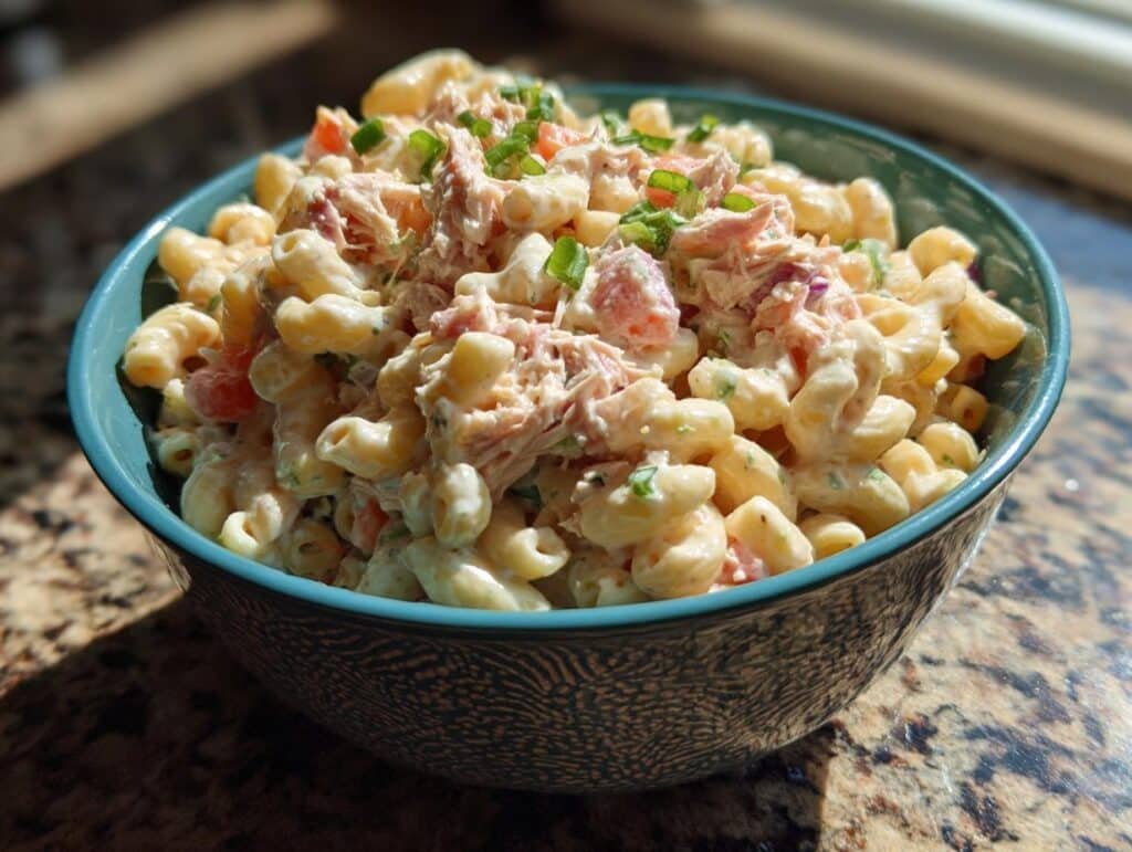 tuna macaroni salad - Featured