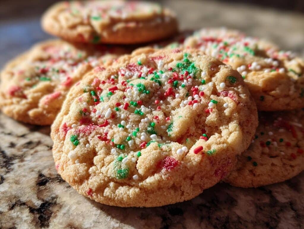 vegan christmas cookies - Featured