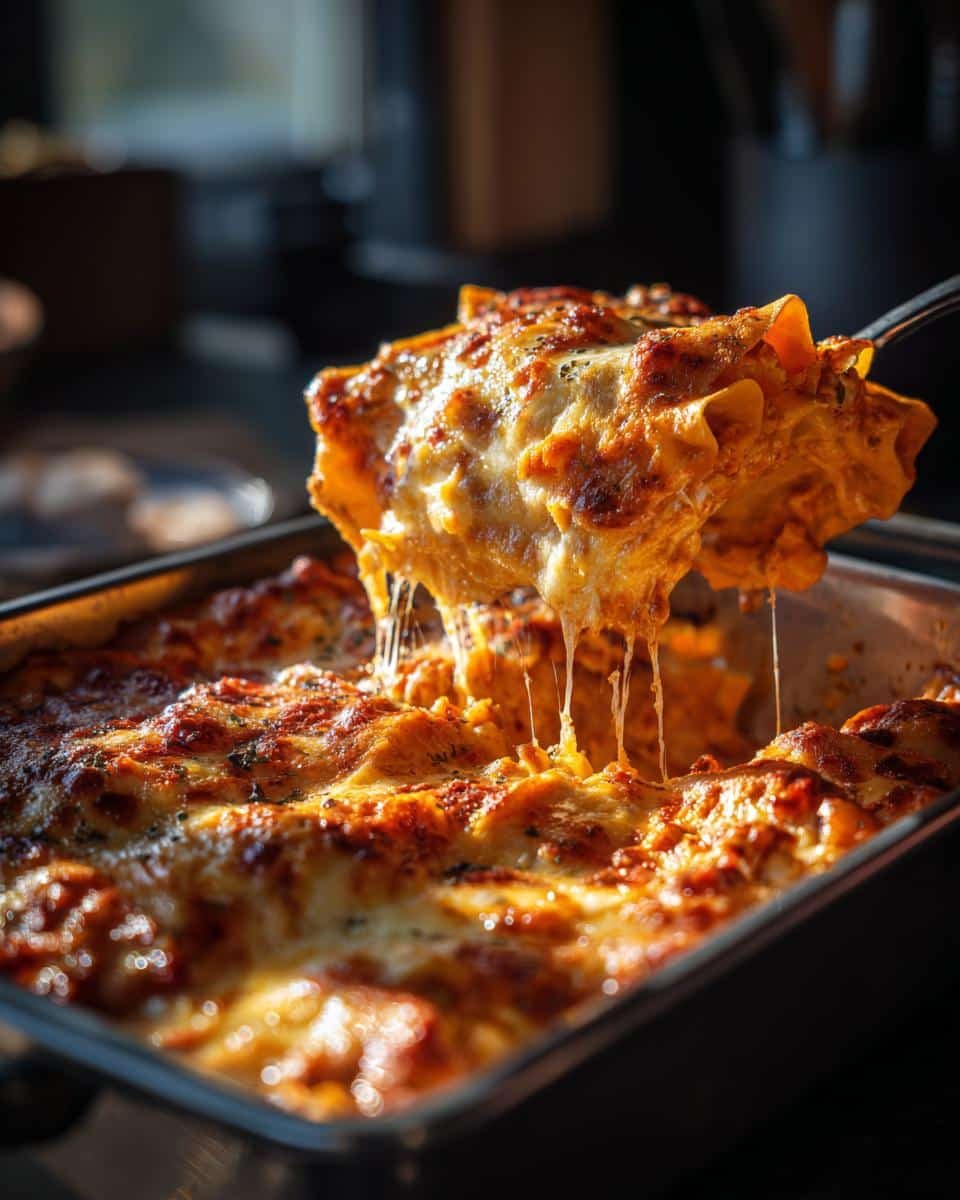 Chicken Enchiladas Bake: Ditch Takeout in 20 Minutes 6 A serving of Chicken Enchiladas Bake being lifted from a baking pan, showing melted cheese and layers.