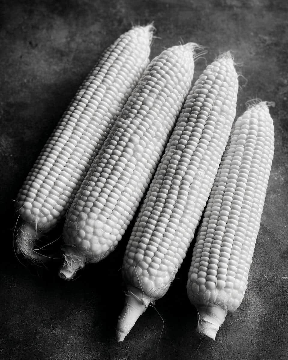 Devastatingly Delicious 30-Minute Chicken Rice Bowl 6 Four ears of fresh corn on the cob, ready to be used in a Festive Christmas Apricot and Walnut Fruitcake Recipe.