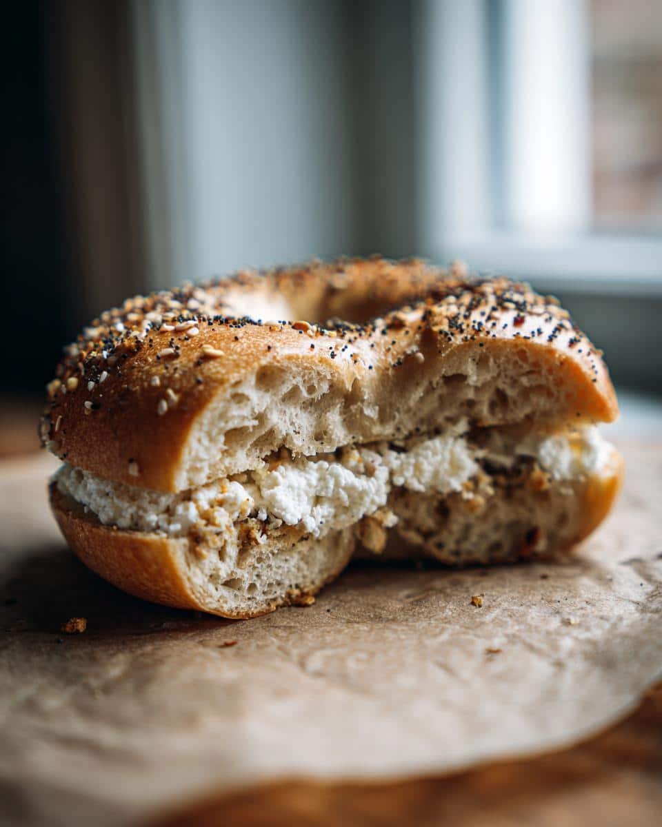 Scrumptious Blueberry Protein Breakfast Cookies in 30 9 Everything bagel cut in half and filled with cream cheese. Not a blueberry protein breakfast cookies.